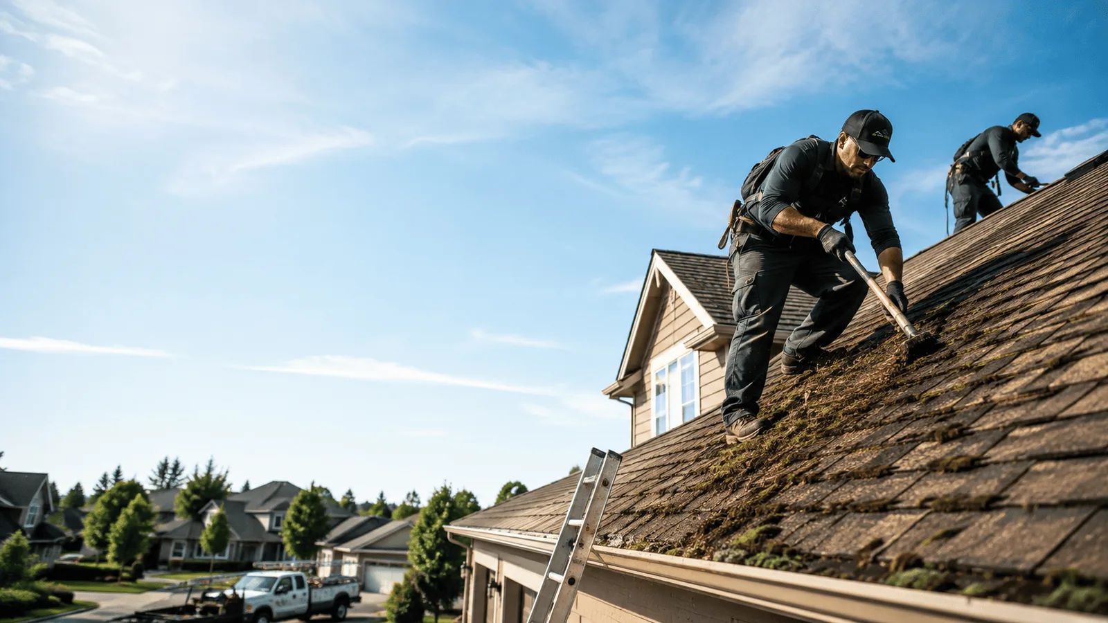 Roof Moss Removal in La Plata, MD near me
